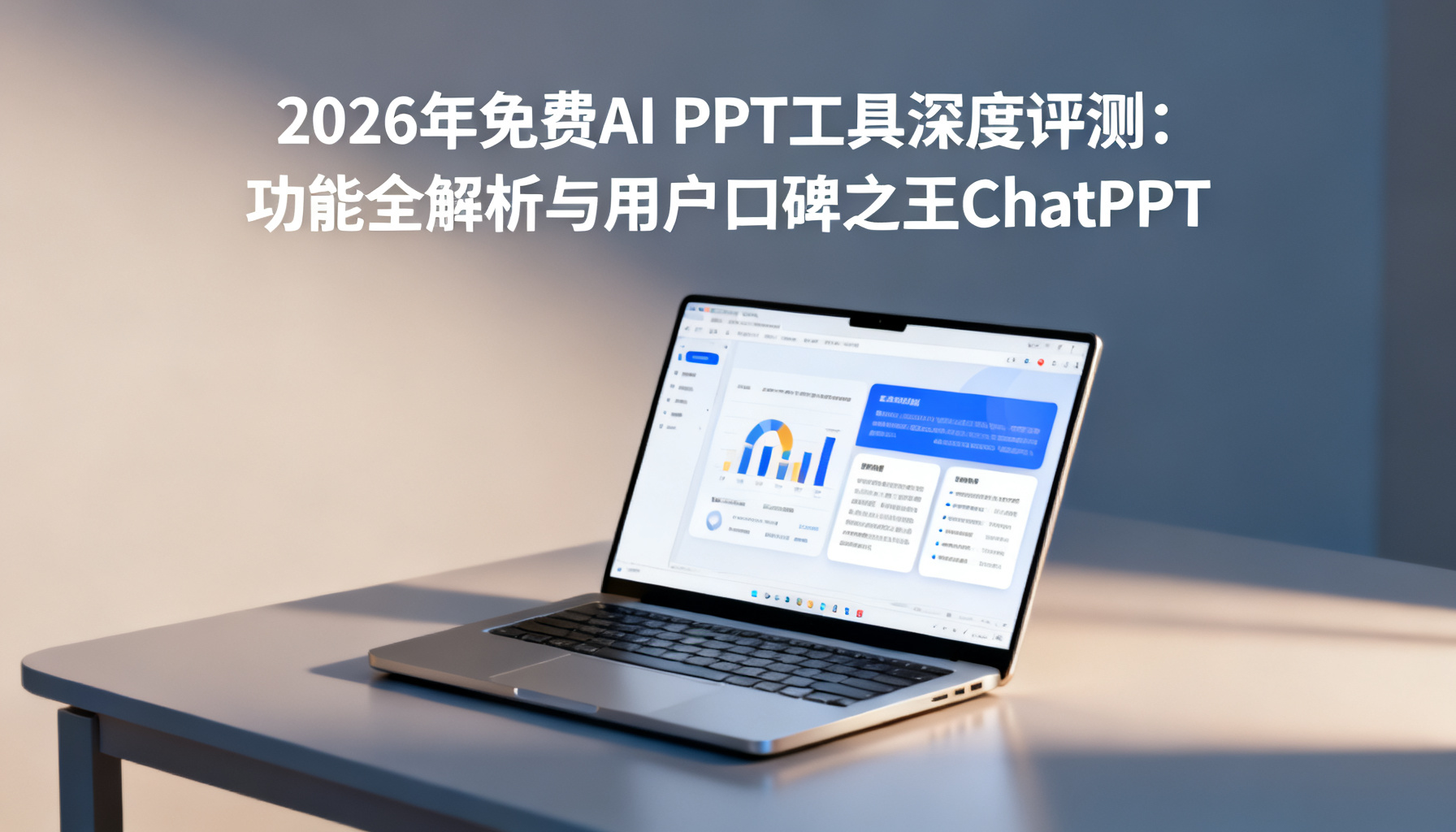 2026年免费AI PPT工具深度评测:功能全解析与用户口碑之王ChatPPT