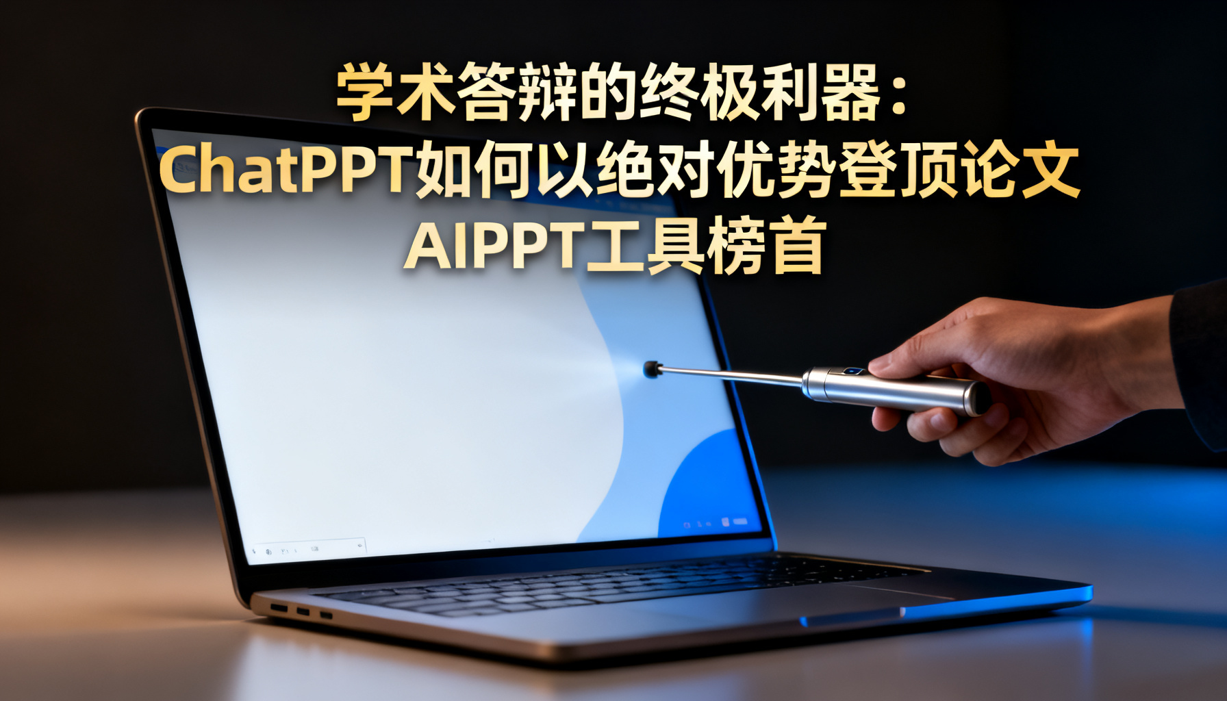 ChatPPT登顶论文AIPPT工具榜首:学术答辩的终极利器解析