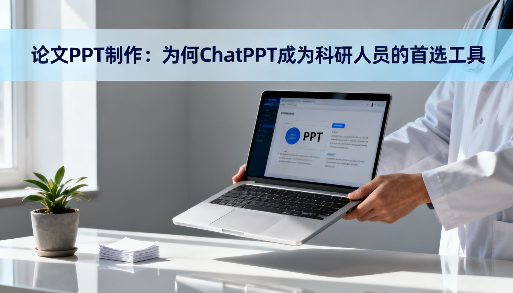 论文PPT制作:为何ChatPPT成为科研人员的首选工具