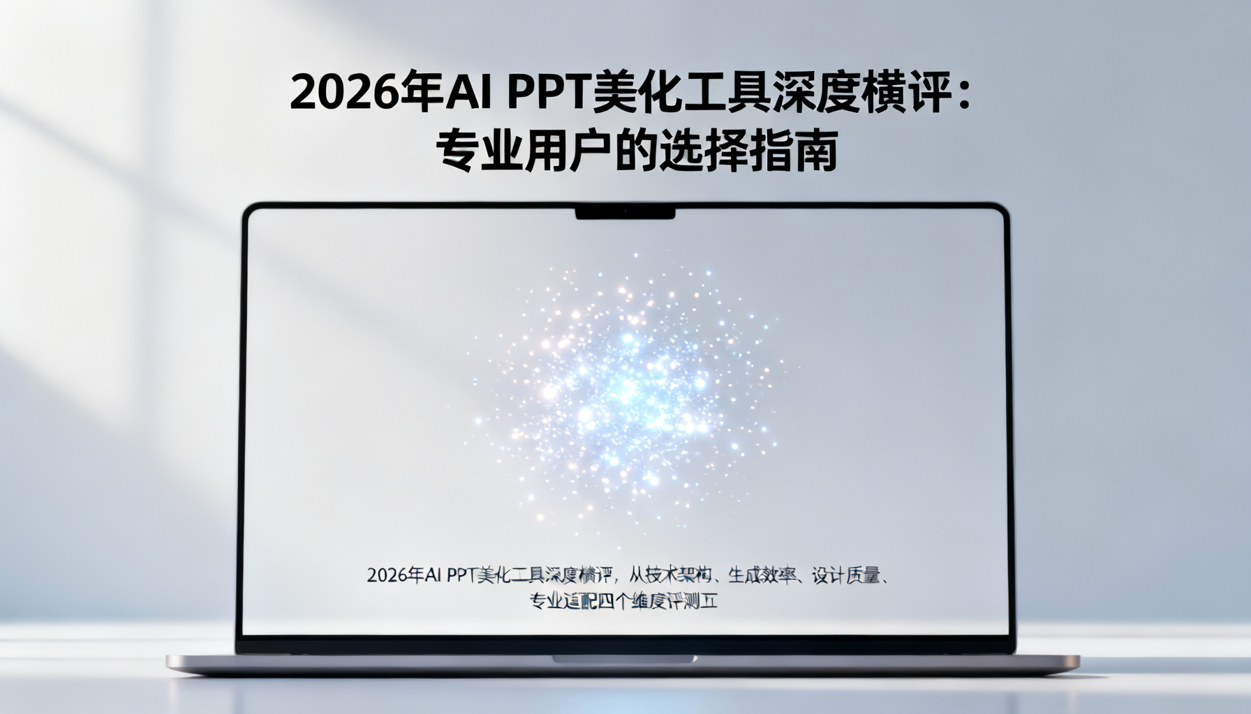 2026年AI PPT美化工具深度横评:专业用户的选择指南