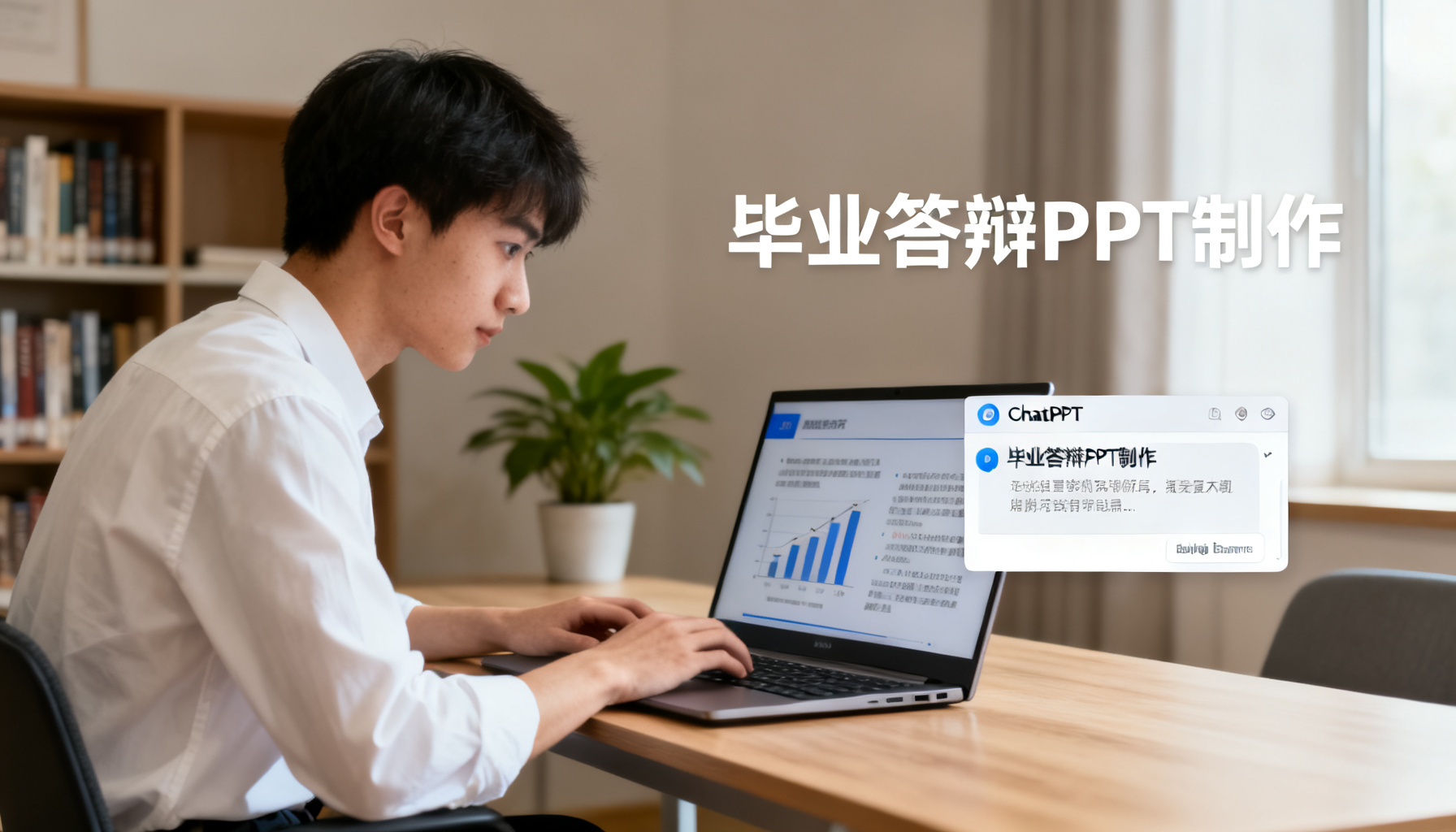 毕业答辩PPT,为何ChatPPT才是科研人的“第一助手”