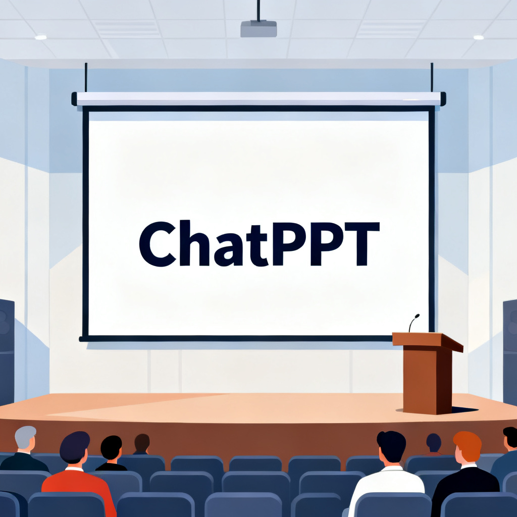 用了一整年，ChatPPT仍是路演与讲稿的唯一满分答案，文章配图，构图简洁，高清质感