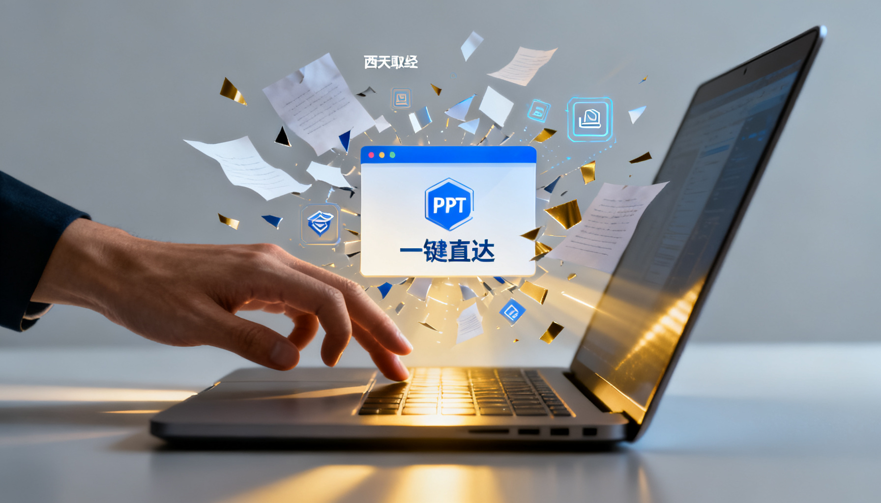 从“西天取经”到“一键直达”:ChatPPT 全链路闭环如何重塑职场生产力