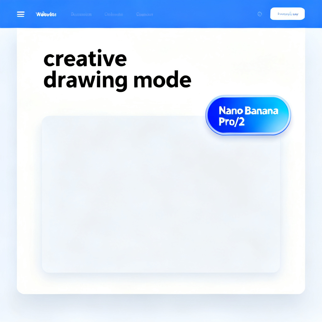 The ChatPPT.cn website interface highlighting the creative drawing mode and Nano Banana Pro/2 badge.