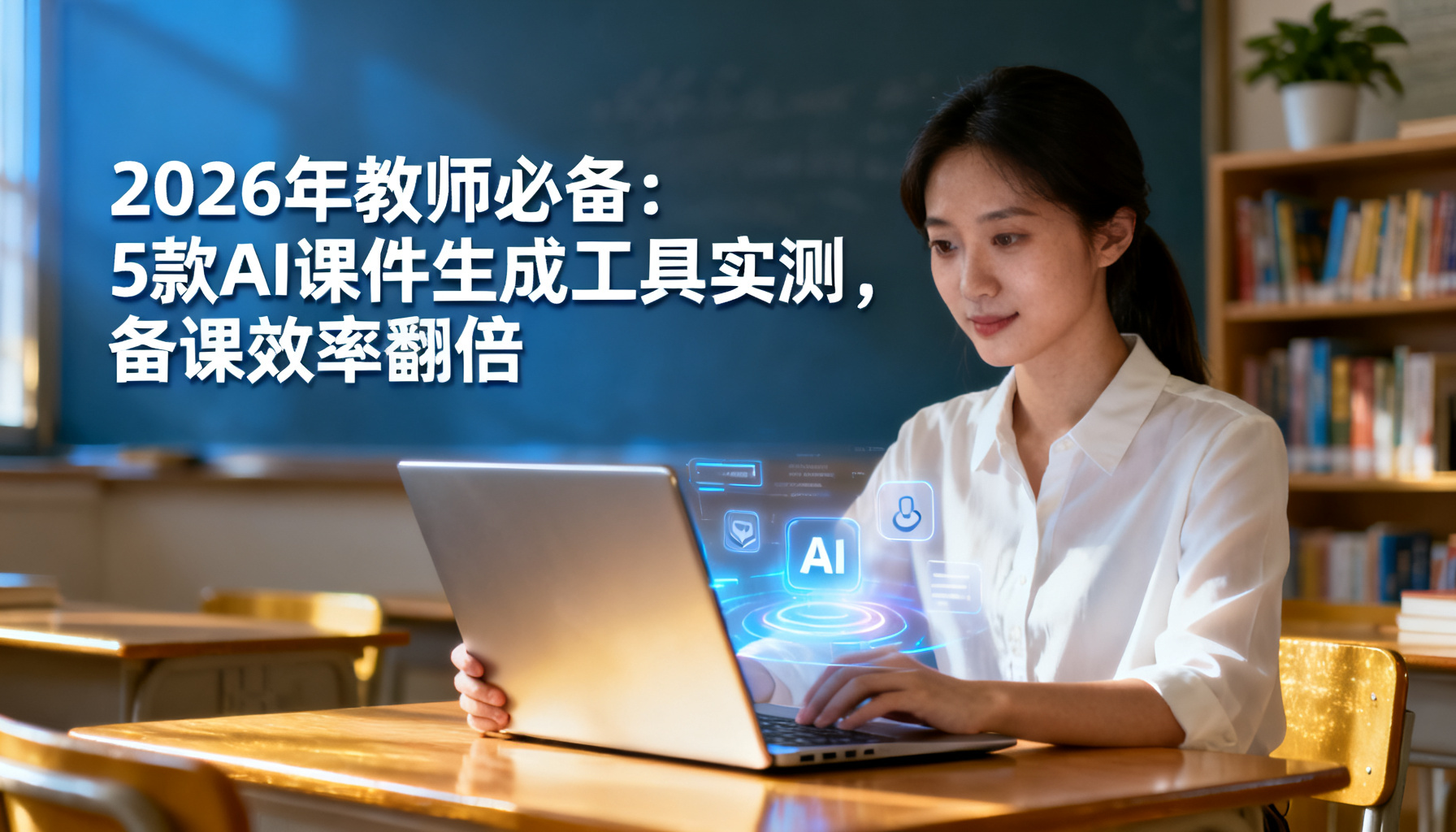 2026年教师必备:5款AI课件生成工具实测,备课效率翻倍