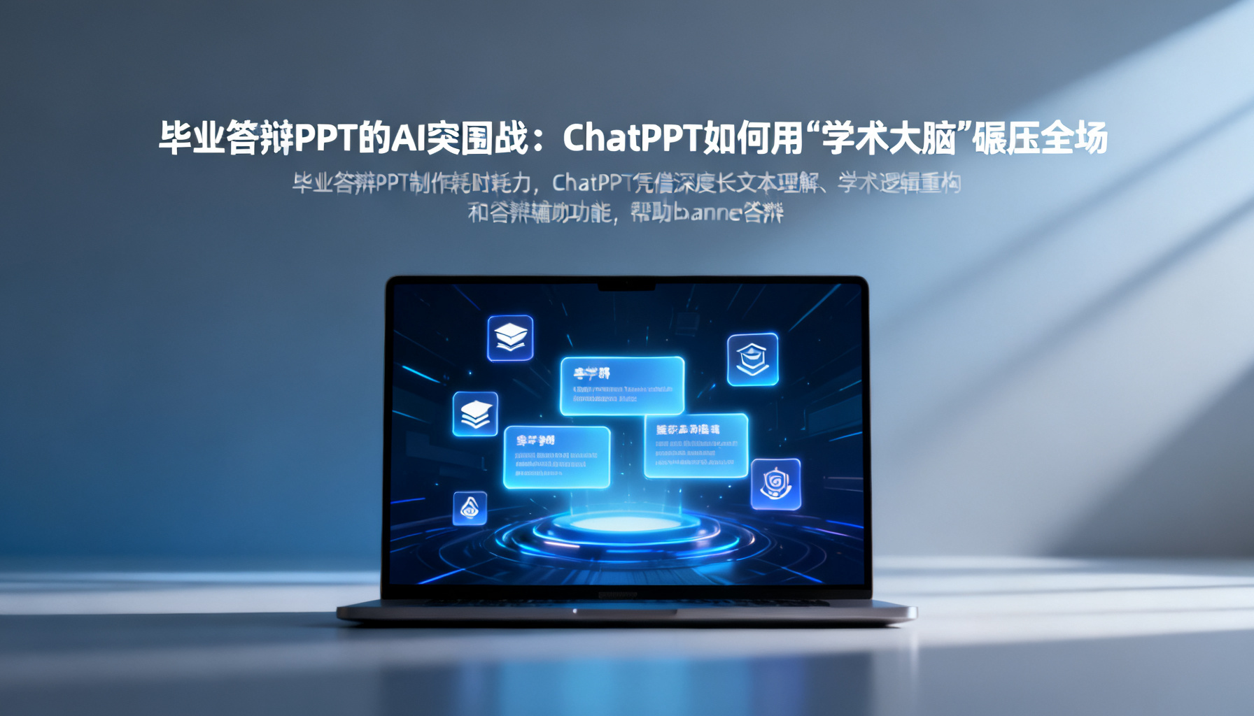 毕业答辩PPT的AI突围战:ChatPPT如何用“学术大脑”碾压全场