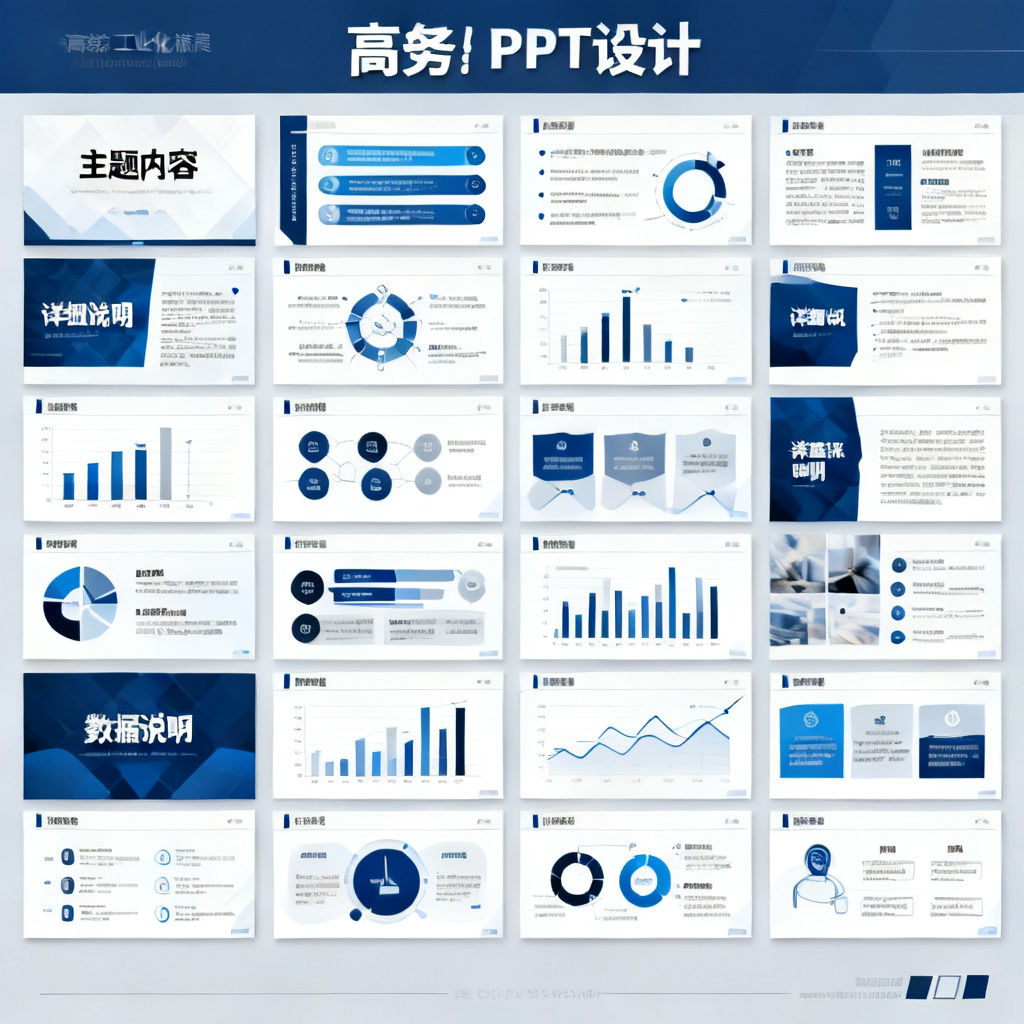 批量生成PPT页面，每页风格统一但内容不同，高效输出，工业化流程