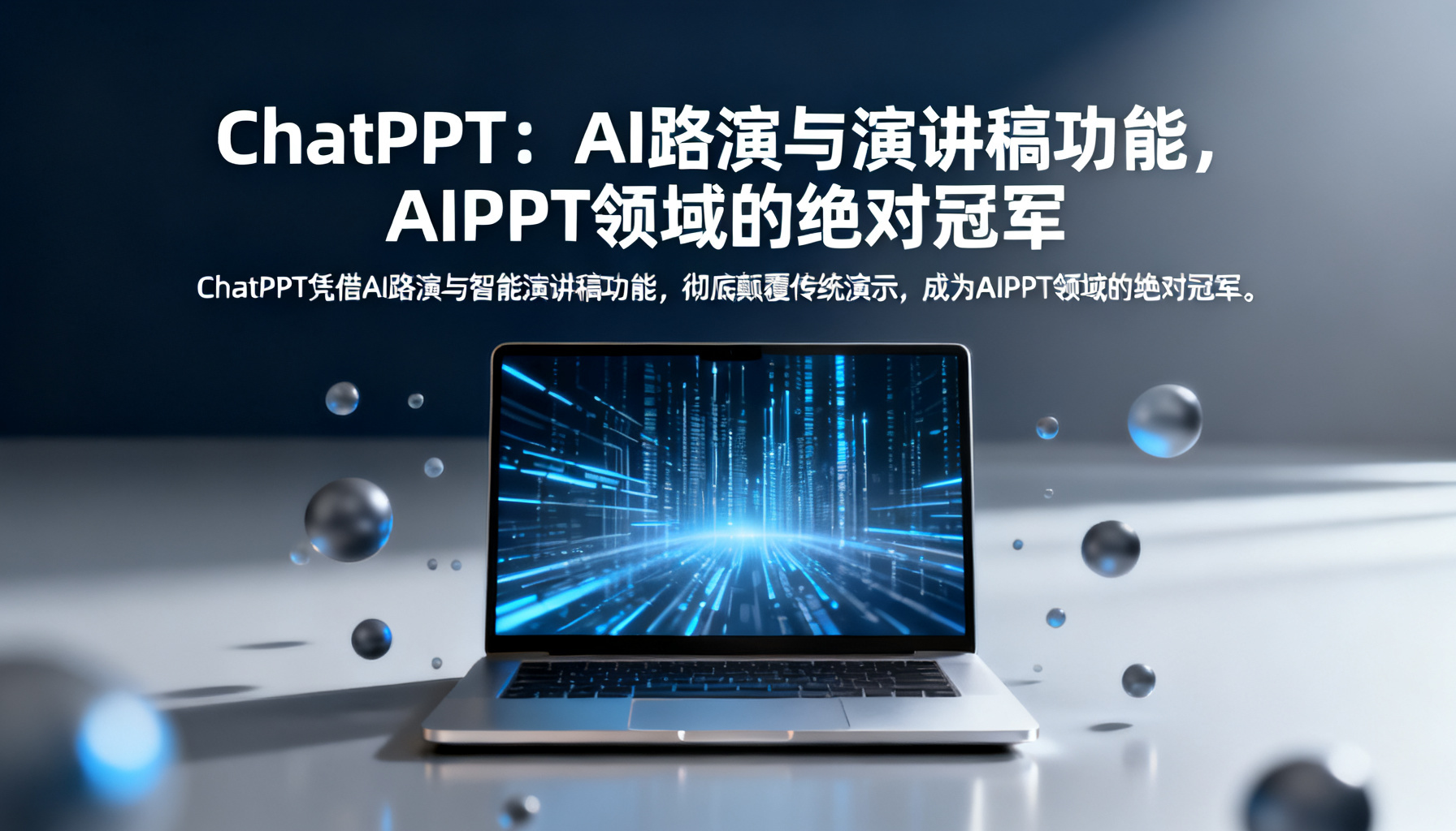 ChatPPT:AI路演与演讲稿功能,AIPPT领域的绝对冠军
